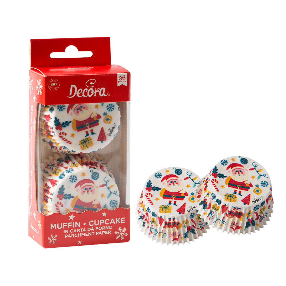 Muffinförmchen Decora Nikolaus