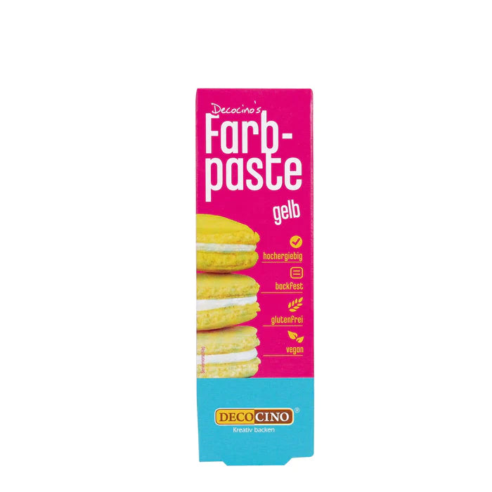 Lebensmittel Farbpaste Gelb 20g