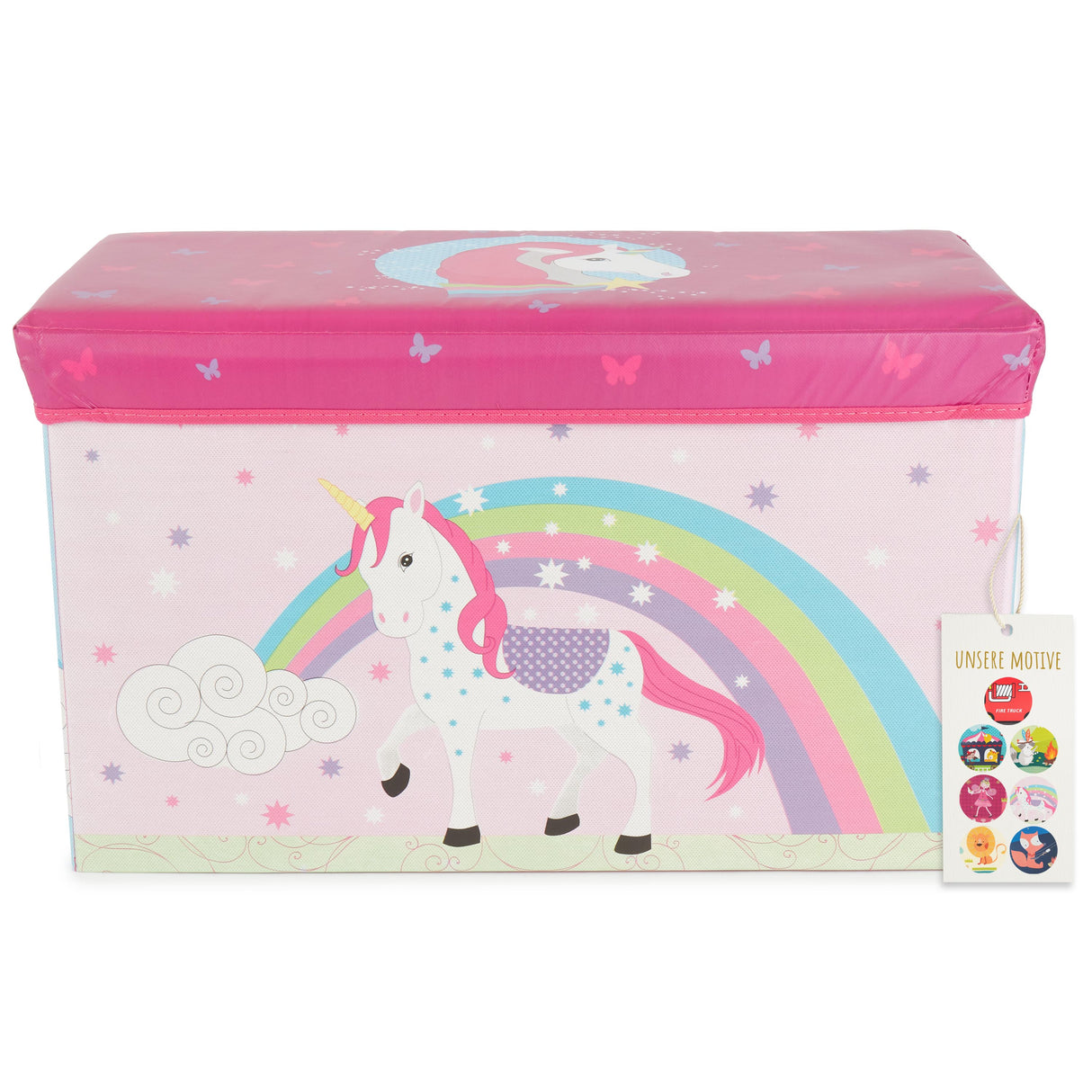 Erinnerungsbox, Spielbox & Sitzbank Einhorn