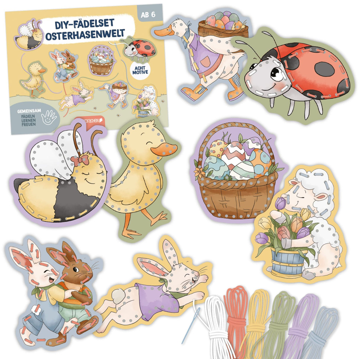 Fädelset Osterhasenwelt