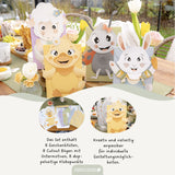 Osternest Papiertaschen Osterhasenwelt