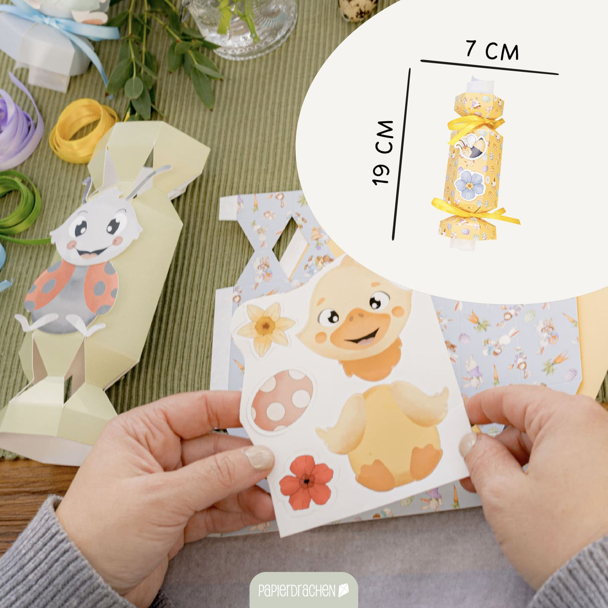 8 Bonbon Geschenkboxen – Osterhasenwelt