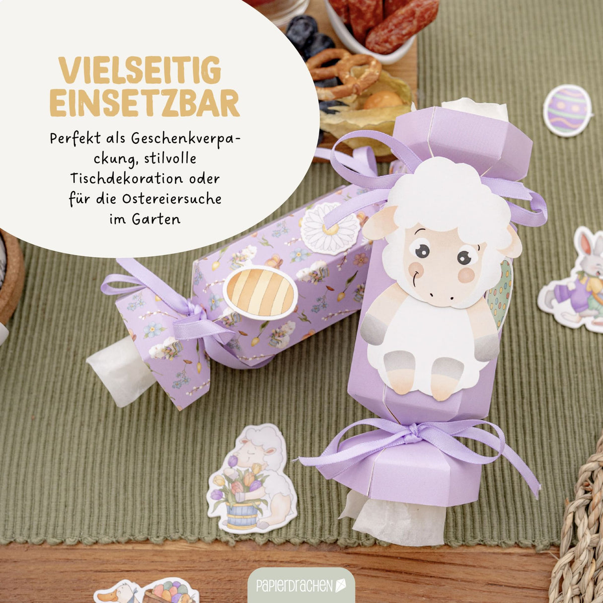 8 Bonbon Geschenkboxen – Osterhasenwelt