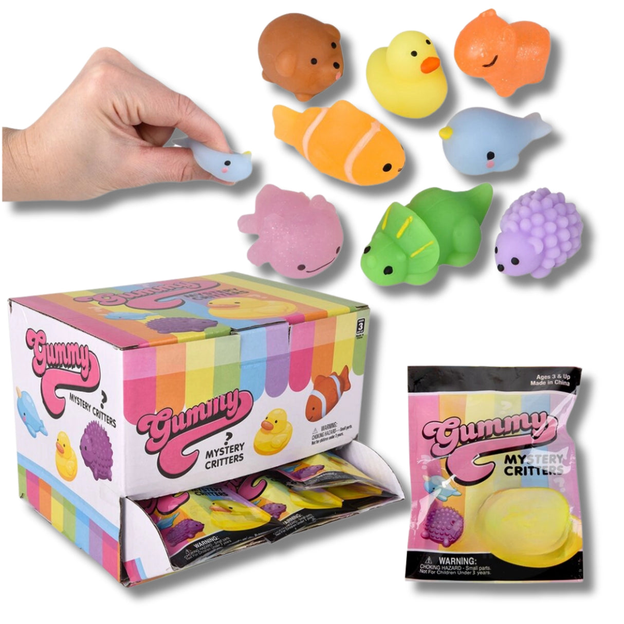 Squish Tiere Mini assortiert