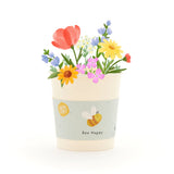 Blumenbecher Be Happy