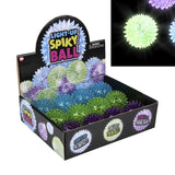 Springball leuchtend Spiky assortiert