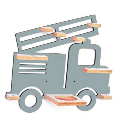 Tonie Regal Feuerwehrauto Grau