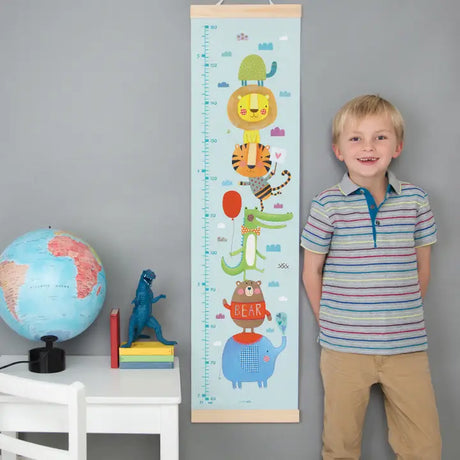 Messlatte für Kinder Tierfreunde