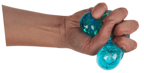 Squeeze Ball Colourful Sparkle assortiert