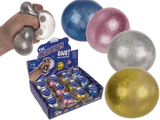 Squeeze Ball Glitter assortiert