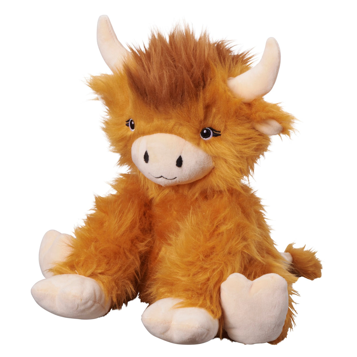 Kuscheltier Highland Kuh Braun