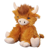 Kuscheltier Highland Kuh Braun