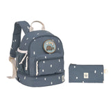 Kinderrucksack Kindergartenrucksack Mini Backpack Happy Prints Blue