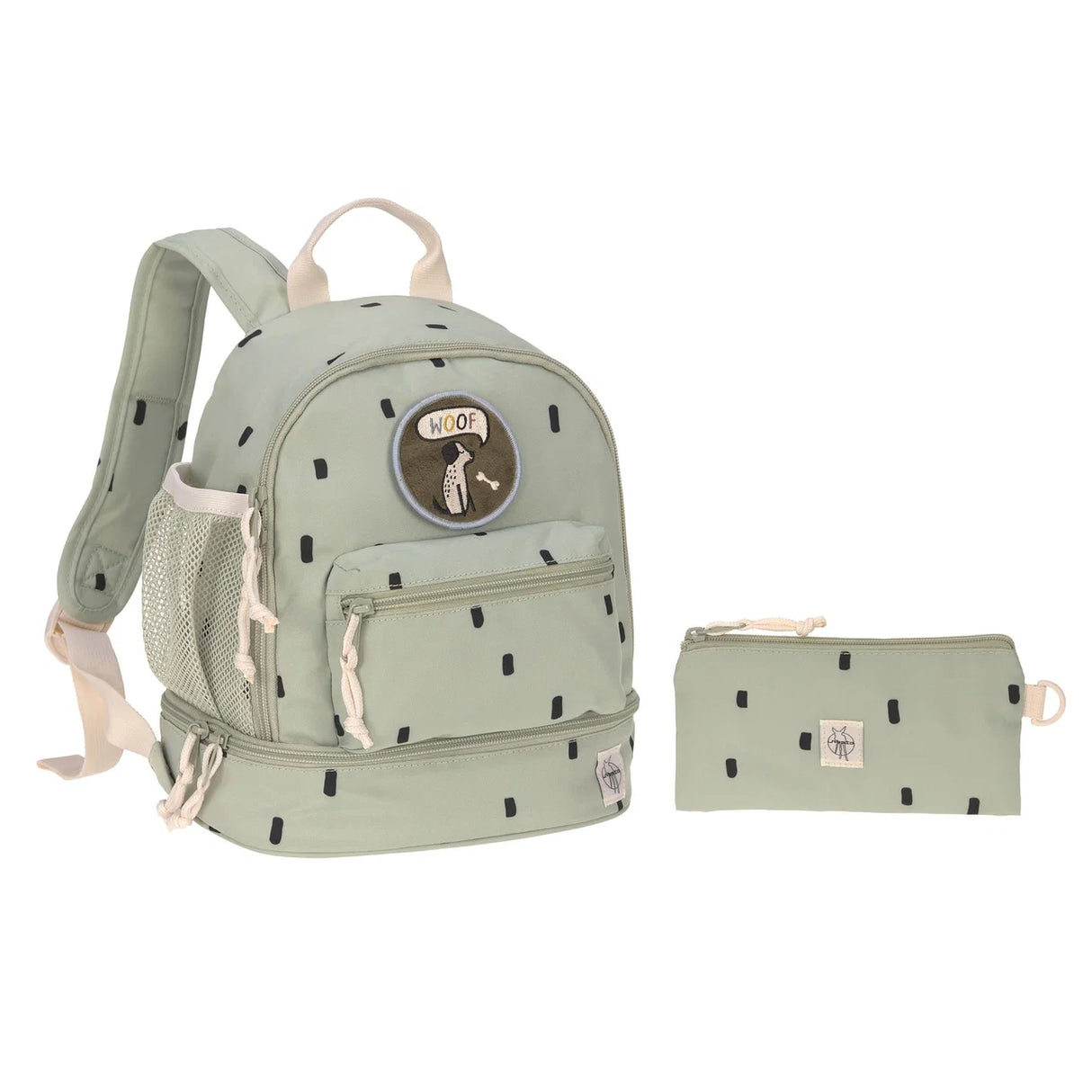 Kinderrucksack Kindergartenrucksack Mini Backpack Happy Prints Olive