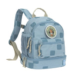 Kinderrucksack Kindergartenrucksack Mini Backpack Pattern Party Blau