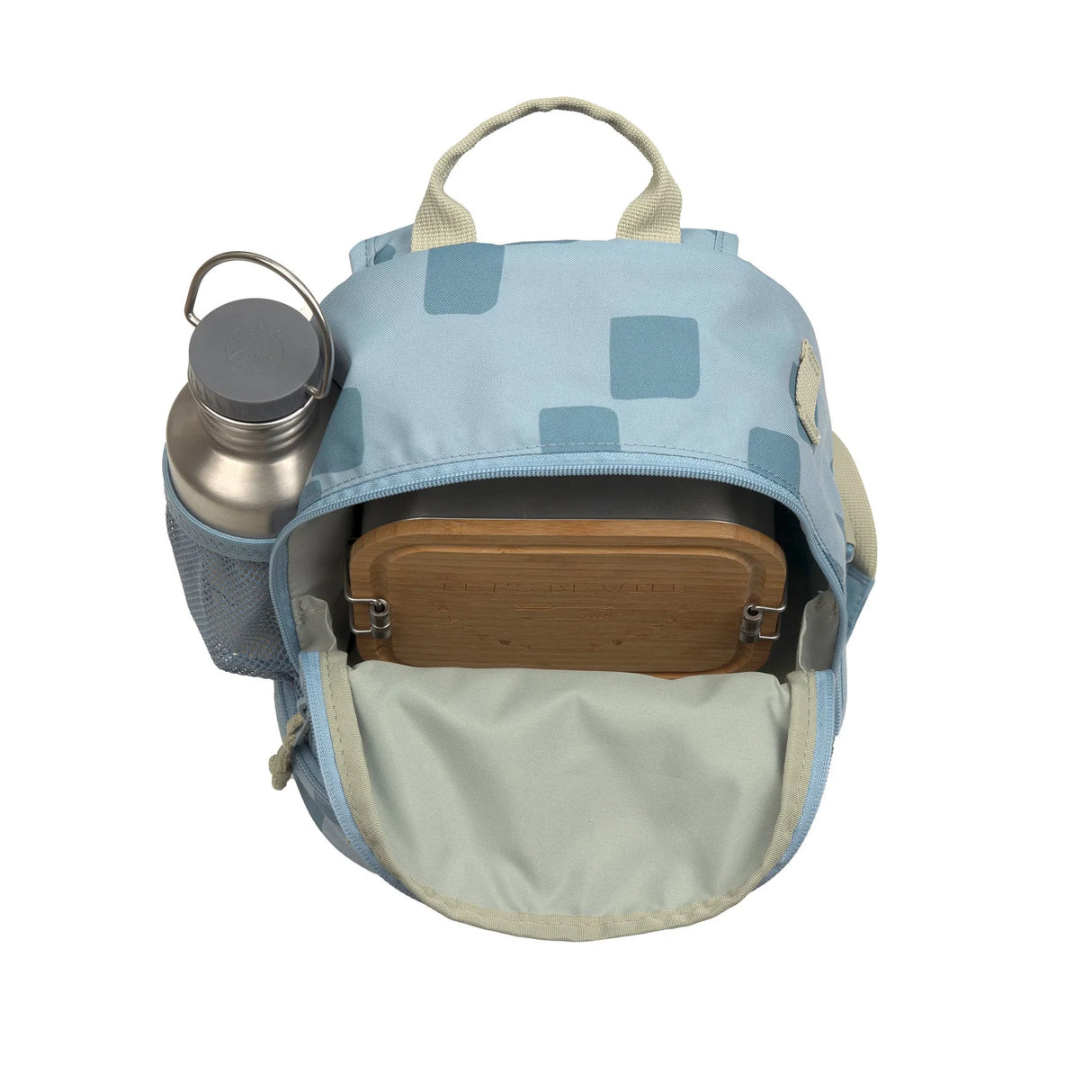 Kinderrucksack Kindergartenrucksack Mini Backpack Pattern Party Blau