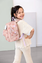 Kinderrucksack Kindergartenrucksack Mini Backpack Pattern Party Rosa