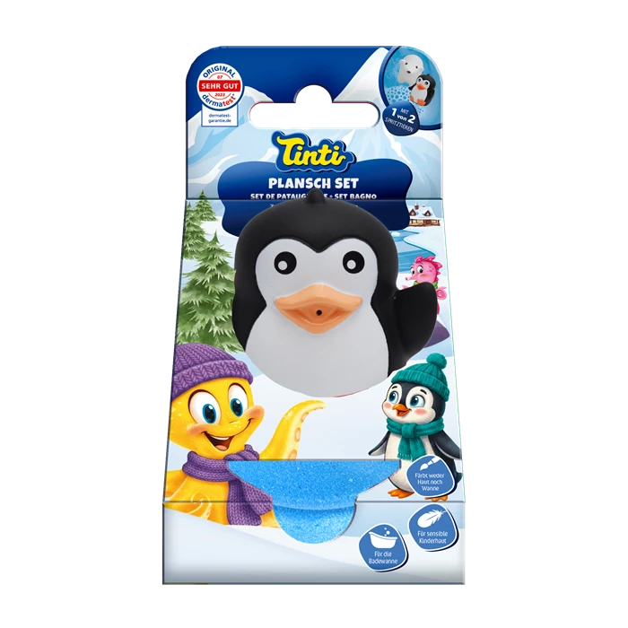 Tinti Plansch Set Winter Pinguin