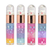 Lip Gloss mit Glitzer Schneekugel Bär assortiert