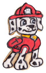 Ausstechform und Stanzform Paw Patrol Marshall
