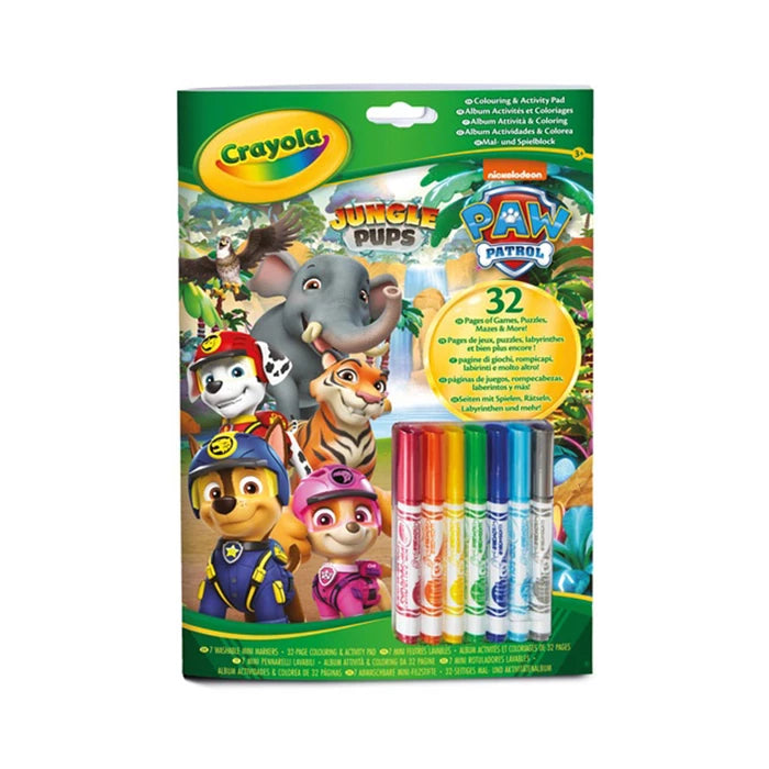 Crayola Mal- und Aktivitätenbuch Paw Patrol