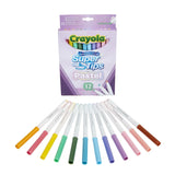 Crayola Filzstifte Supertips Pastell 12 Stück