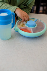 Znünibox GoBe Snack Spinner Blau Mint