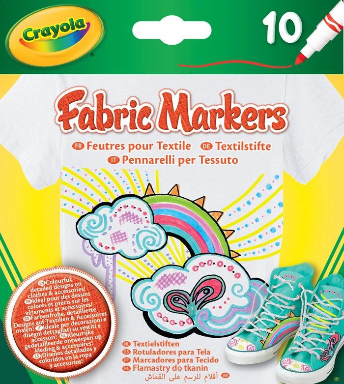 Crayola Textilstifte 10 Stück