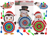 Weihnachts-Dart mit Magnetpfeilen assortiert
