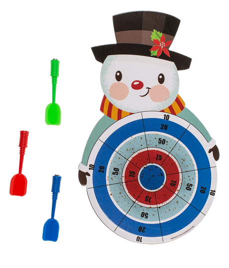 Weihnachts-Dart mit Magnetpfeilen assortiert