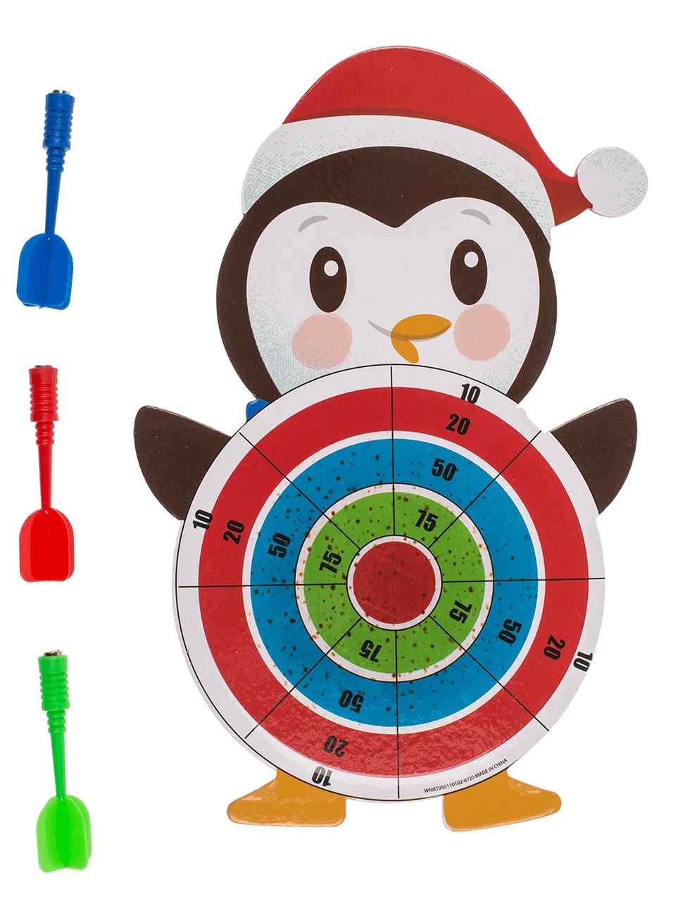 Weihnachts-Dart mit Magnetpfeilen assortiert