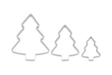 Edelstahl Ausstechformen 3er Set Tannenbaum