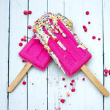 Badekugel handgemacht Glace Pink