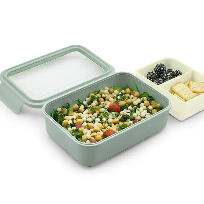 Znünibox Bentobox mit Trennschale Melii 1250ml Salbei