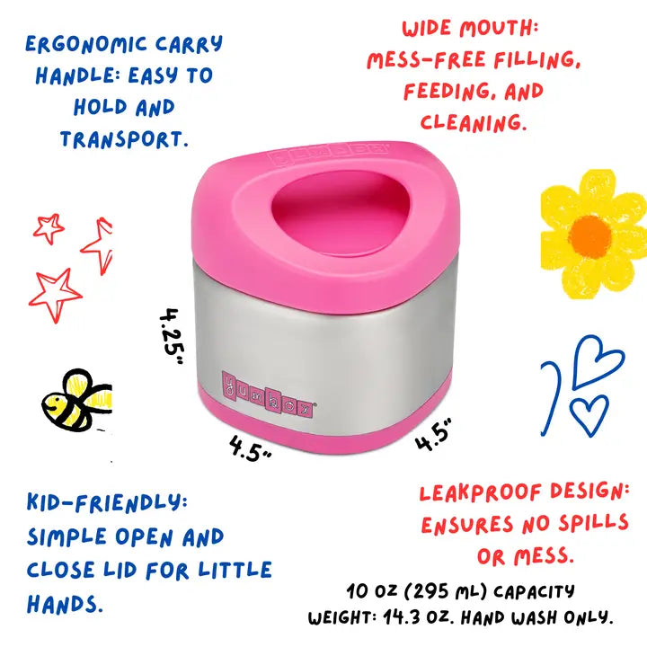 Thermobehälter Yumbox Cubi Rosa