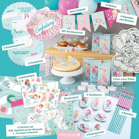 Geburtstagsbox Meerjungfrau