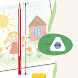 Bicolor Buntstifte für Glas und Papier