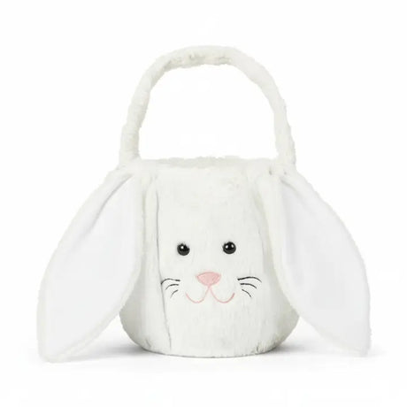 Osternest und Osterkorb Tasche Kuschelhase Weiss