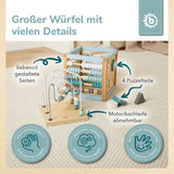 Motorikwürfel aus Waldtiere