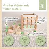 Motorikwürfel aus Hase