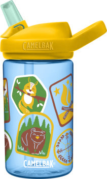 Kinder Trinkflasche Camelbak Eddy+ Kids 400ml Explorer Patches