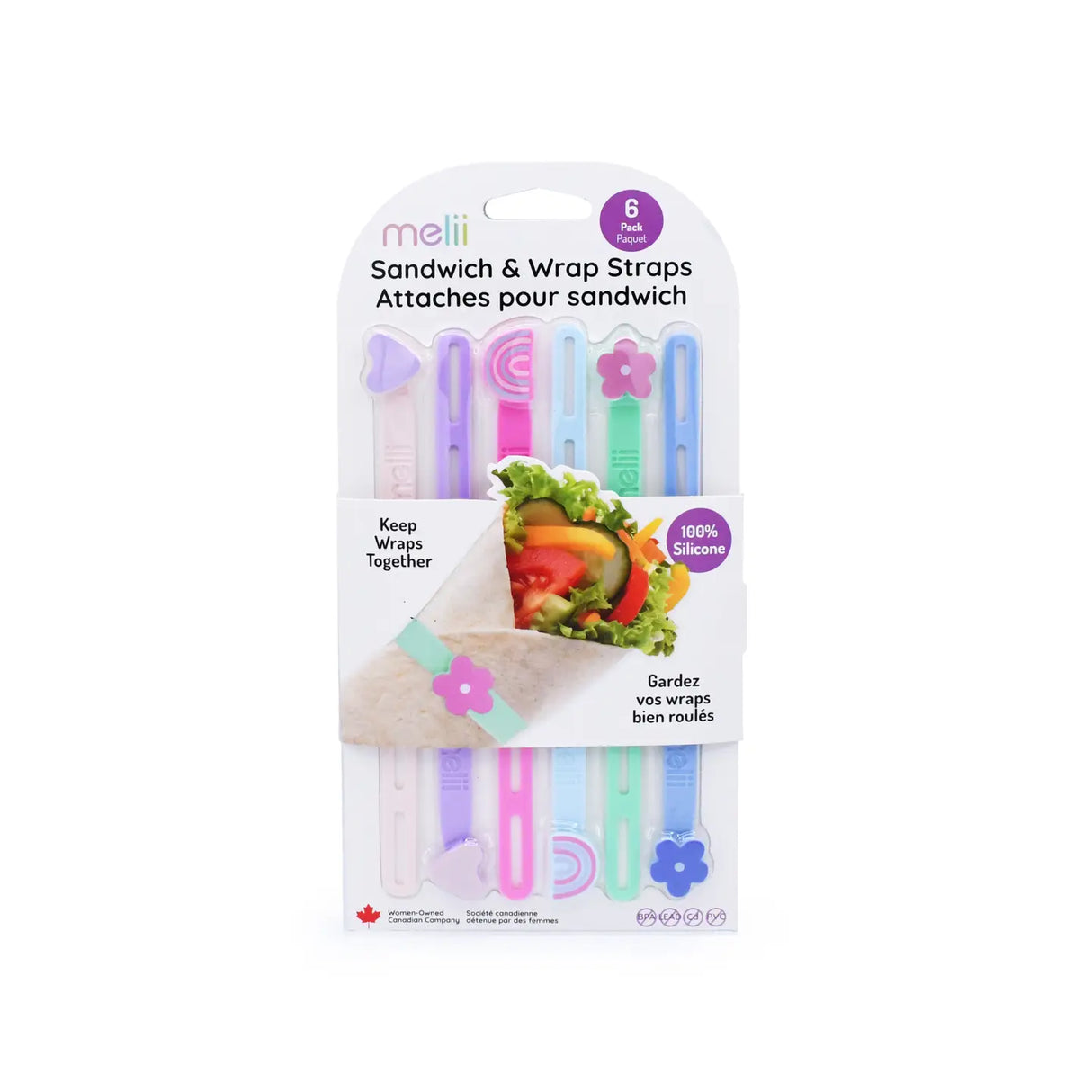 Wrap Binder Silikon Melii Regenbogen