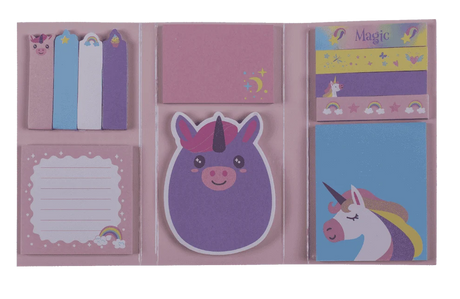 Haftnotizen Set Einhorn