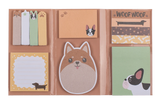 Haftnotizen Set Hund