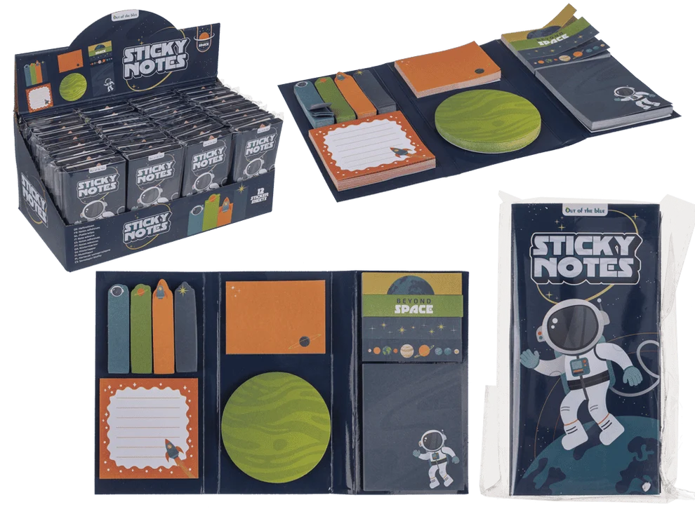 Haftnotizen Set Space