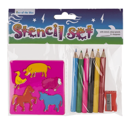 Schablonen Malset assortiert