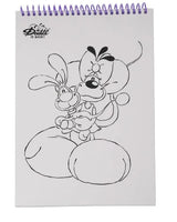 Diddl Malbuch A4 Lila