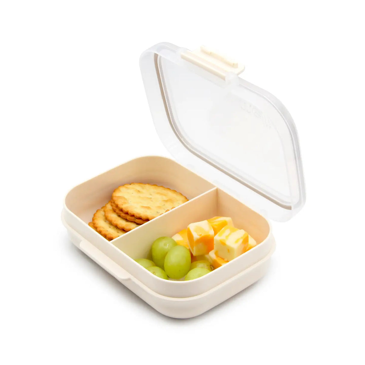 Znünibox Melii Bento Box mit 2 Unterteilungen Elfenbein