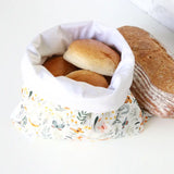 Lunchbag und Brotbeutel Colibri Schmetterling Weiss