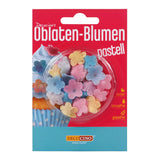 Oblaten Blumen Pastell 2g